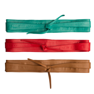 Leren riem Shirley