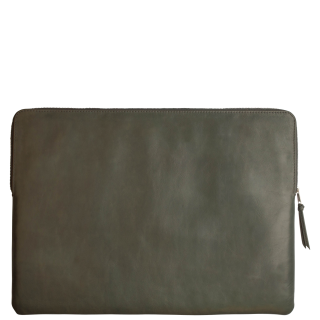 Leather laptopbag Lucas 17 inch