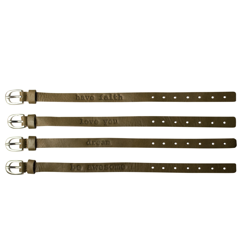 Leather bracelet Jack & Jill