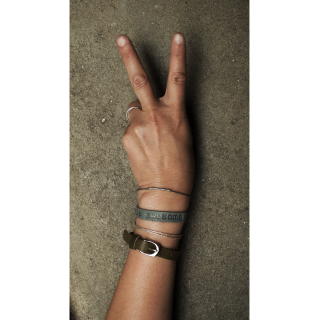 Leather bracelet Jack & Jill