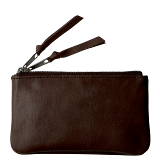 Leather pouch Tinkerbell L double