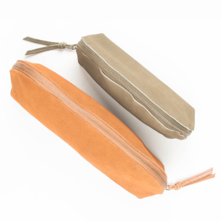 Suede make-up bag Rai small