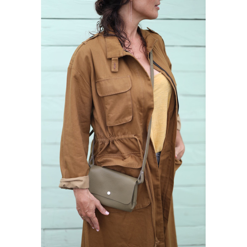 Leather small bag  Alexia