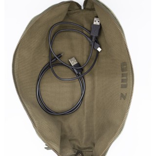 Suede make up bag Rai large Suede make up bag Rai large