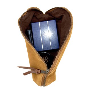 Suède make-up tas Rai small Suède make-up tas Rai small