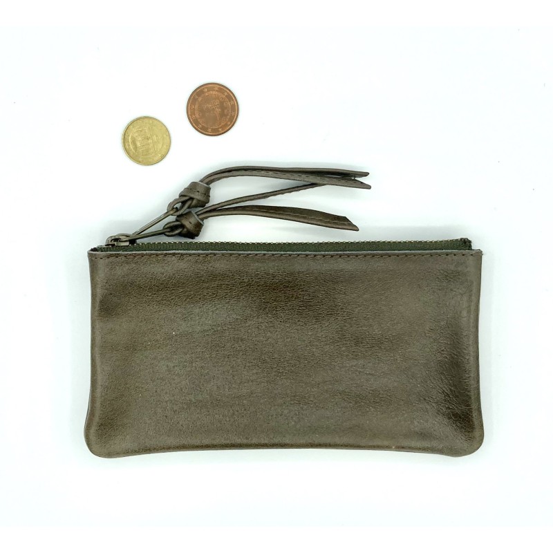 Leather wallet Tinkerbell XL double