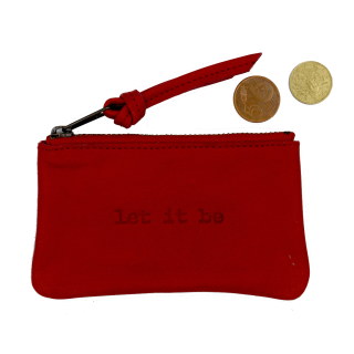 Leather wallet Tinkerbell L LET IT BE