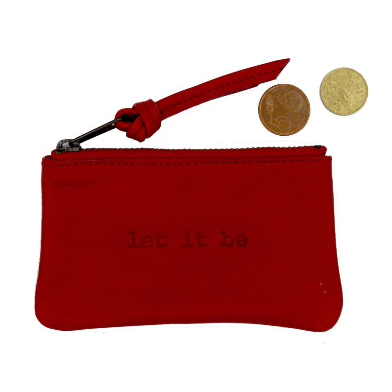 Leather wallet Tinkerbell L LET IT BE