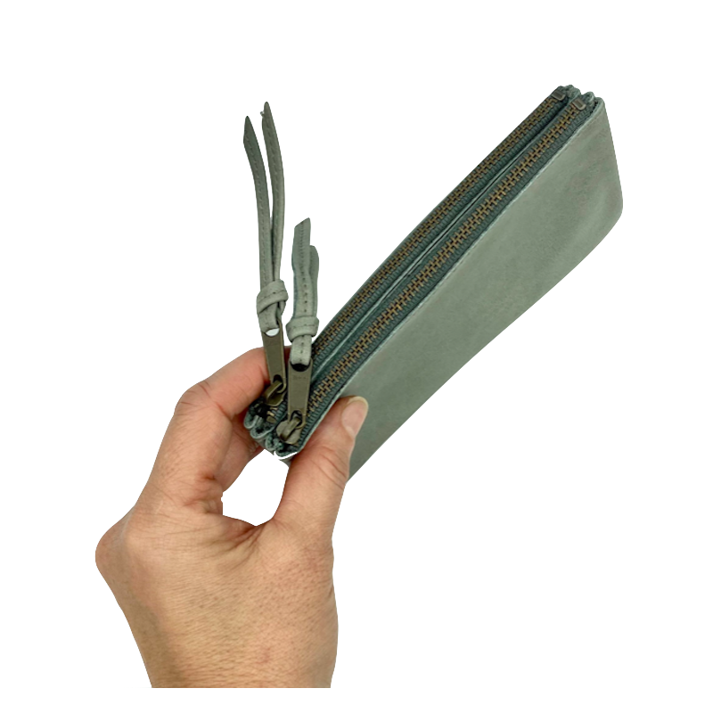 Leather wallet Tinkerbell XL double