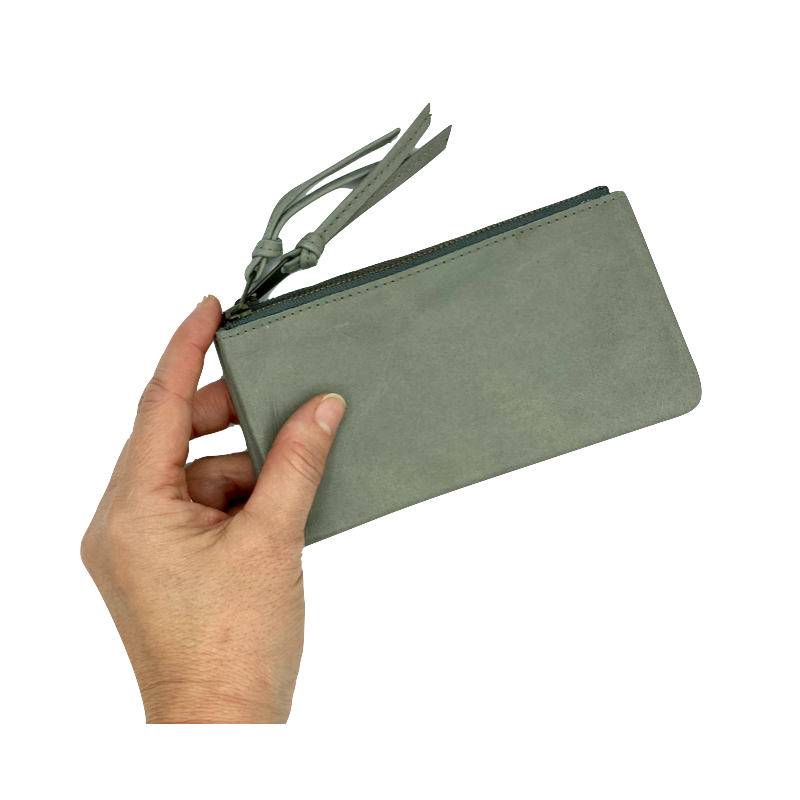 Leather wallet Tinkerbell XL double