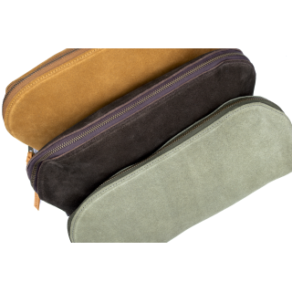 Suede make up bag Rai large Suede make up bag Rai large