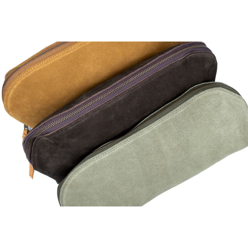 Suede make up bag Rai large Suede make up bag Rai large