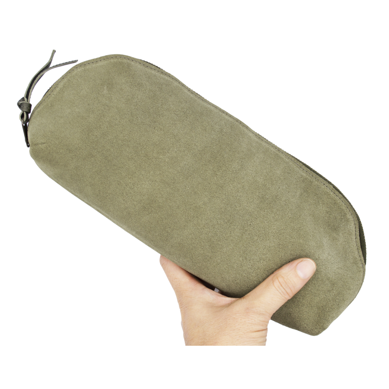 Suede make up bag Rai large Suede make up bag Rai large