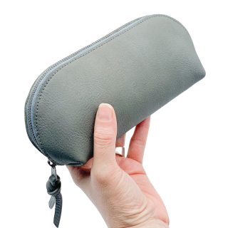 Leather  make-up bag Rai Small