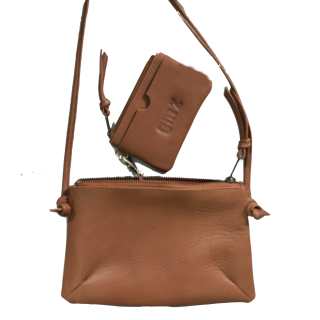 Small leather bag Lucky