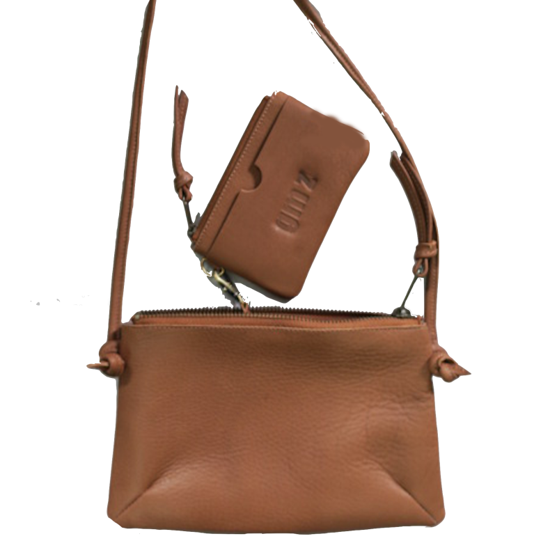 Small leather bag Lucky