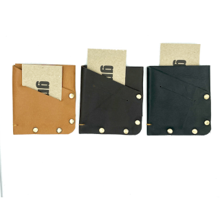 Leather card holder Judd