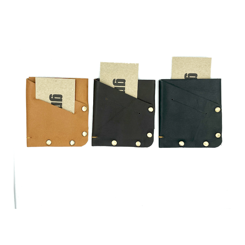 Leather card holder Judd