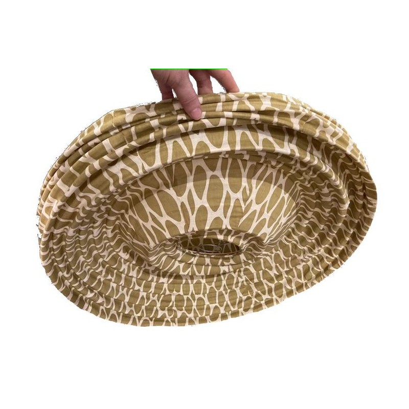 Cotton lamp shade Leo yellow
