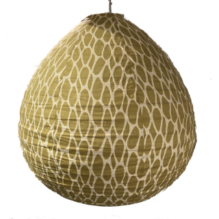 Cotton lamp shade Leo yellow