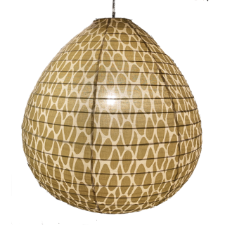 Cotton lamp shade Leo yellow
