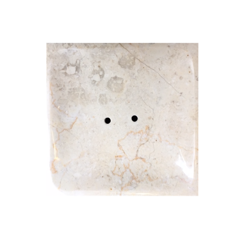 Marble soap dish