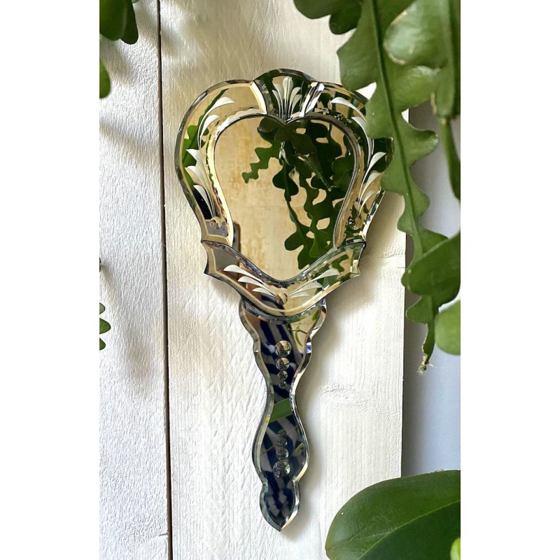 Mirror for the wall or in the hand