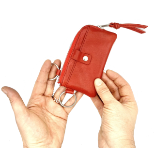 Leather key wallet Bollo Leather key wallet Bollo