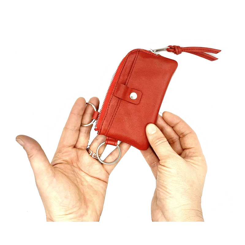 Leather key wallet Bollo Leather key wallet Bollo