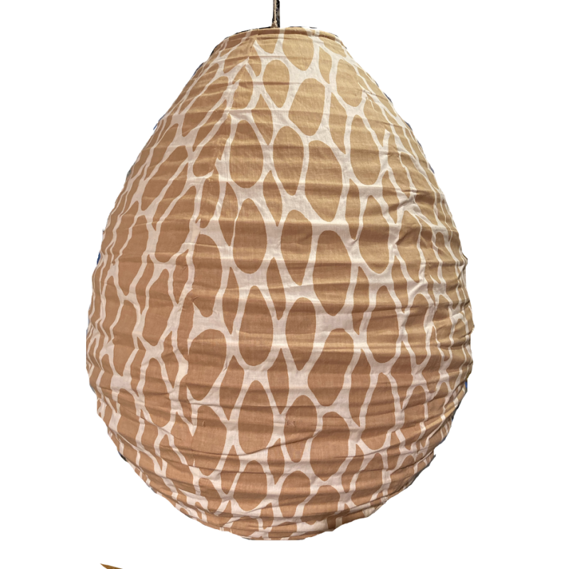 The cotton lamp shade Leo yellow S