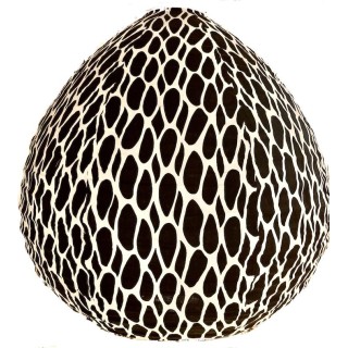 The Leo cotton lampshade black L The Leo cotton lampshade black L