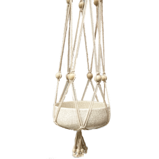 Macramé katoenen hanger