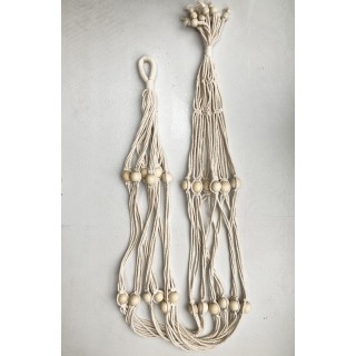 Macramé cotton hanger