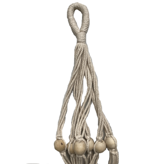 Macramé cotton hanger