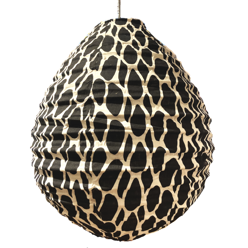 The cotton lamp shade Leo black S The cotton lamp shade Leo black S