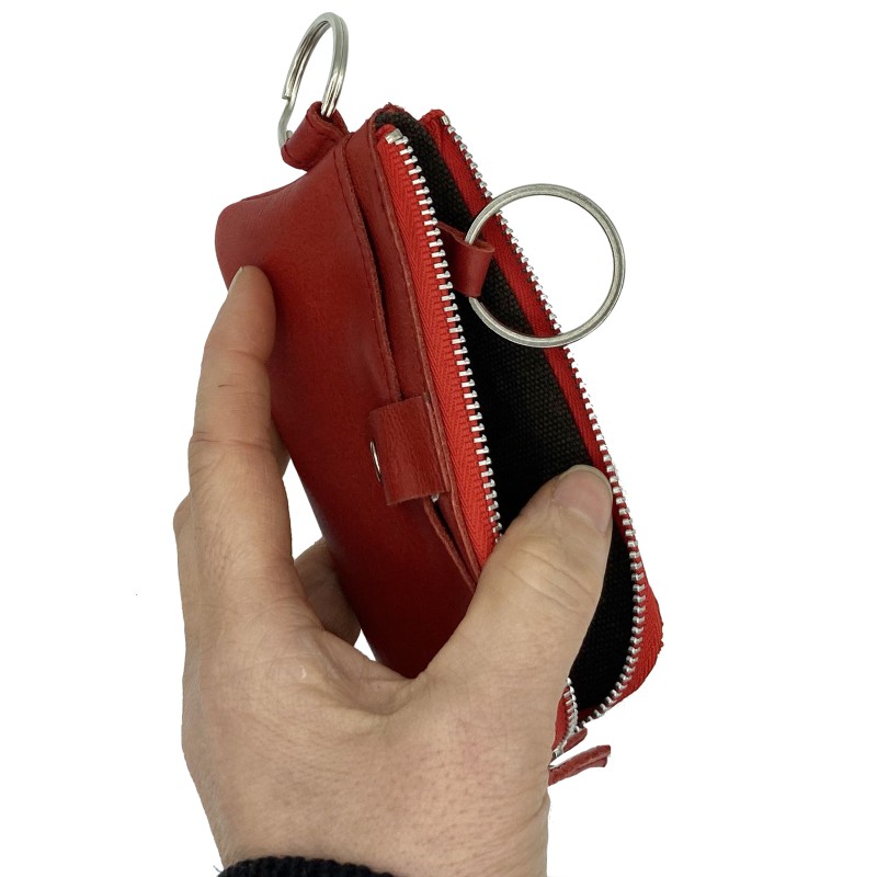 Leather key wallet Bollo Leather key wallet Bollo