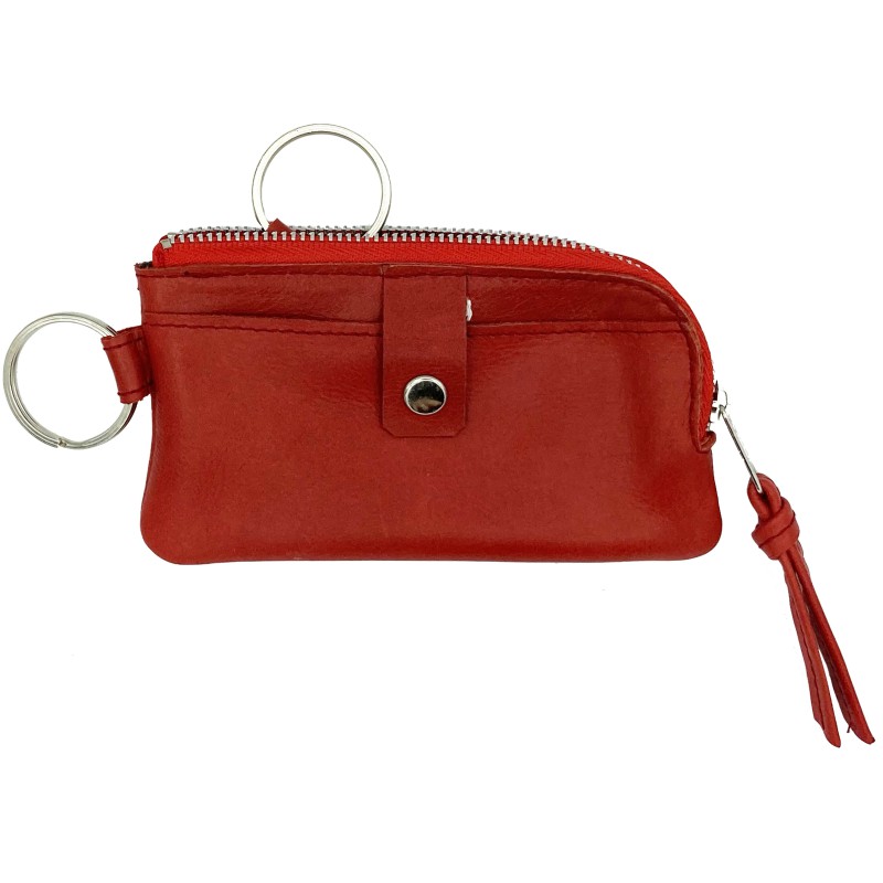 Leather key wallet Bollo Leather key wallet Bollo