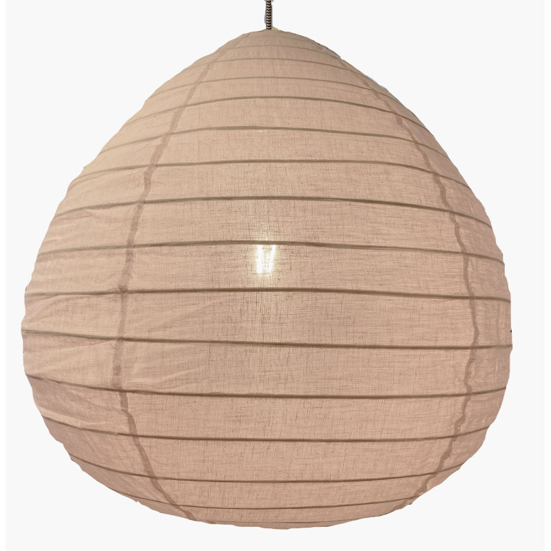 The linen lampshade Liv pink M The linen lampshade Liv pink M