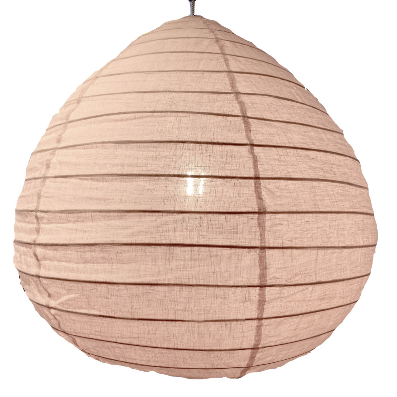 The linen lampshade Liv pink L The linen lampshade Liv pink L