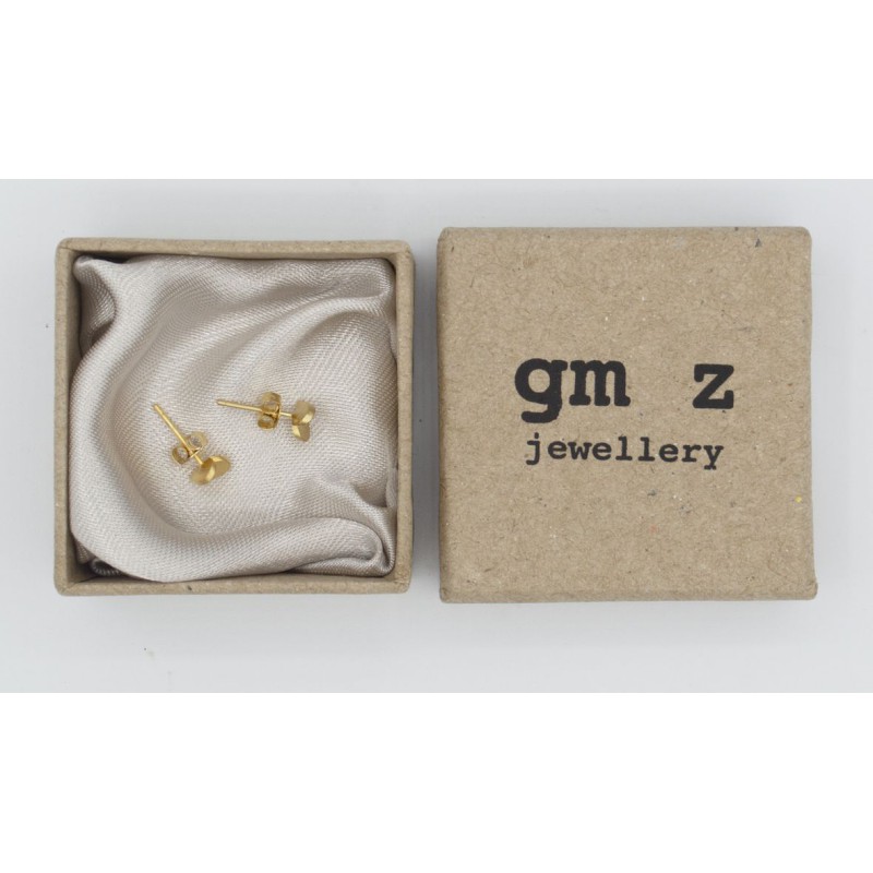 Gold plated studs Rose 