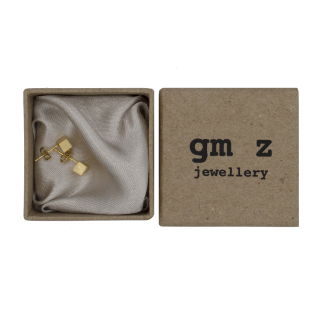 Stud Tulip gold plated