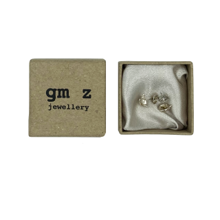 Rhodium oorbellen Irena