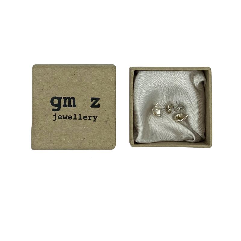 Rhodium oorbellen Irena