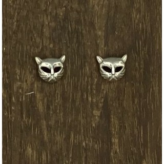 Rodium earrings Irena