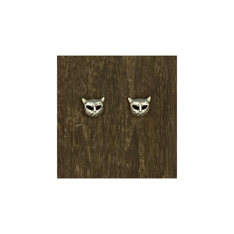 Rodium earrings Irena