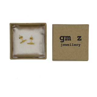 Gold plated earrings Lisan