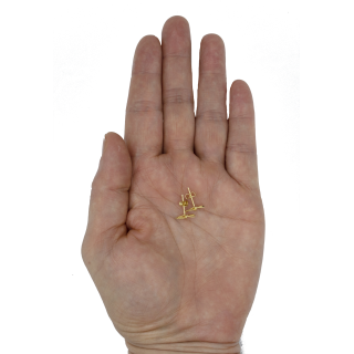 Gold plated earrings Lisan