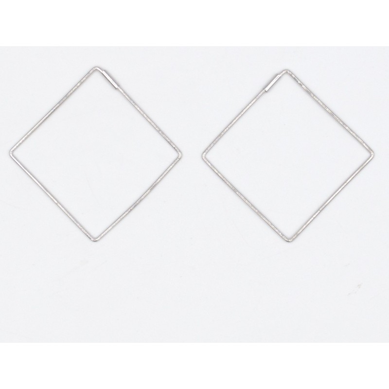 Silver earrings Simone