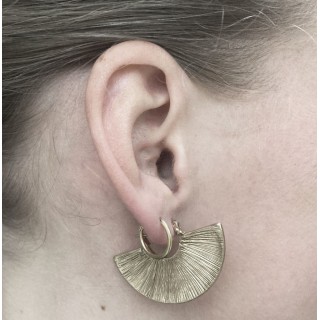 Brass earrings Fannie Brass earrings Fannie