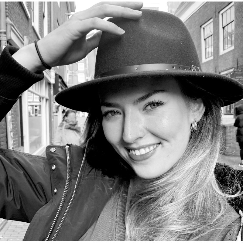 Olive 100% woolen hat Bonnie